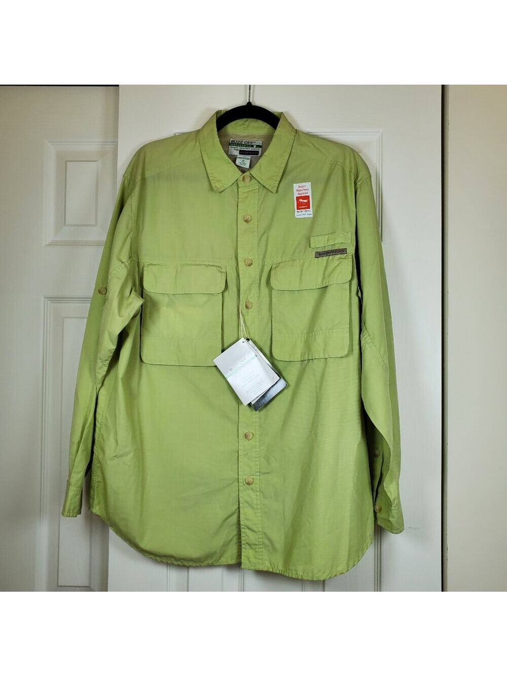 Men's LS Buzz Off Baja Bug Shield Shirt